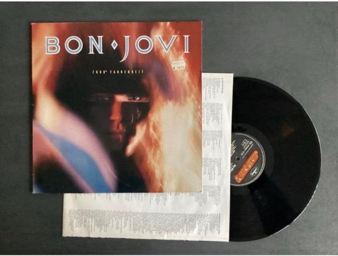Bon Jovi - 7800 Fahrenheit (LP), Cd's en Dvd's, Vinyl | Rock, Ophalen of Verzenden, 12 inch
