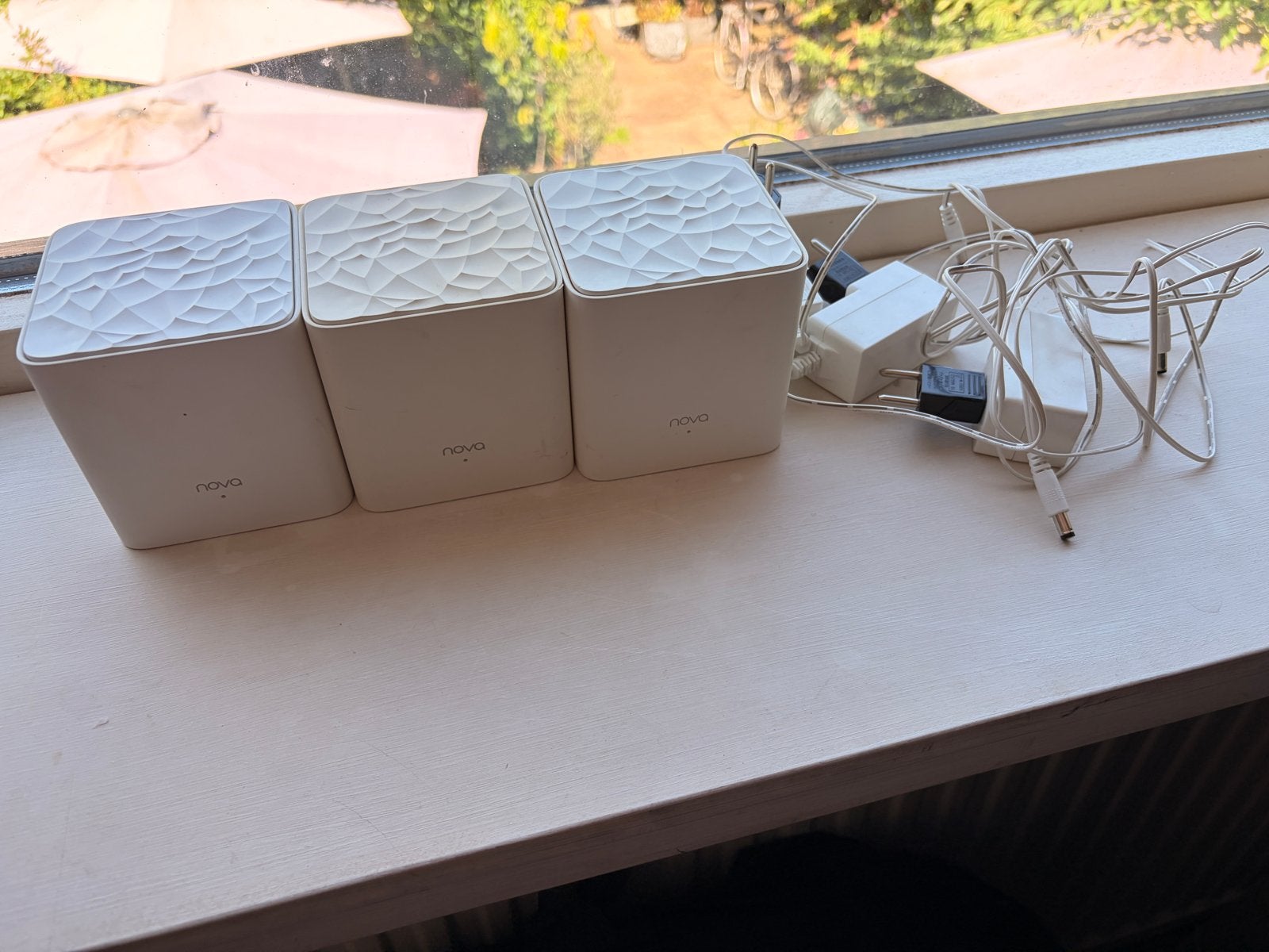 Tenda Nova Mesh3f AC1200 Mesh WiFi Systeem (3 stuks), Computers en Software, Routers en Modems, Ophalen, Zo goed als nieuw, Router