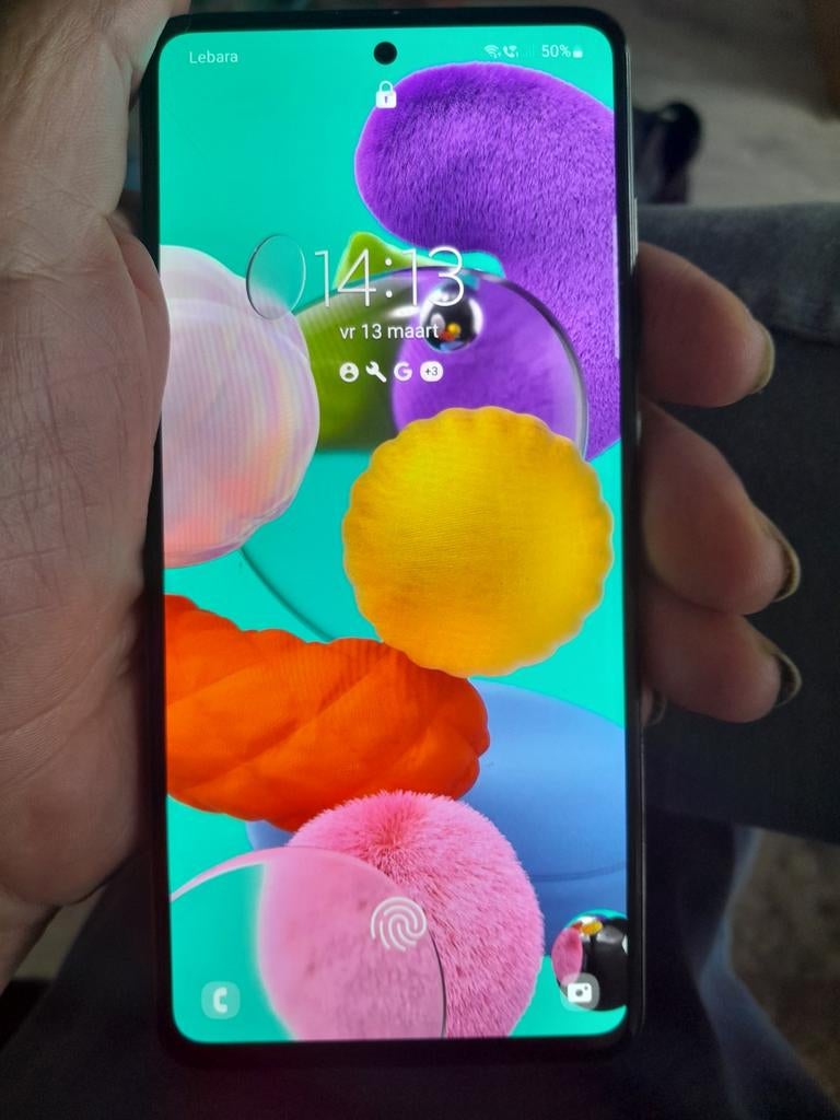 te koop samsung a51 in nieuwstaat weinig gebruikt, Ophalen, Wit, Zo goed als nieuw, 128 GB