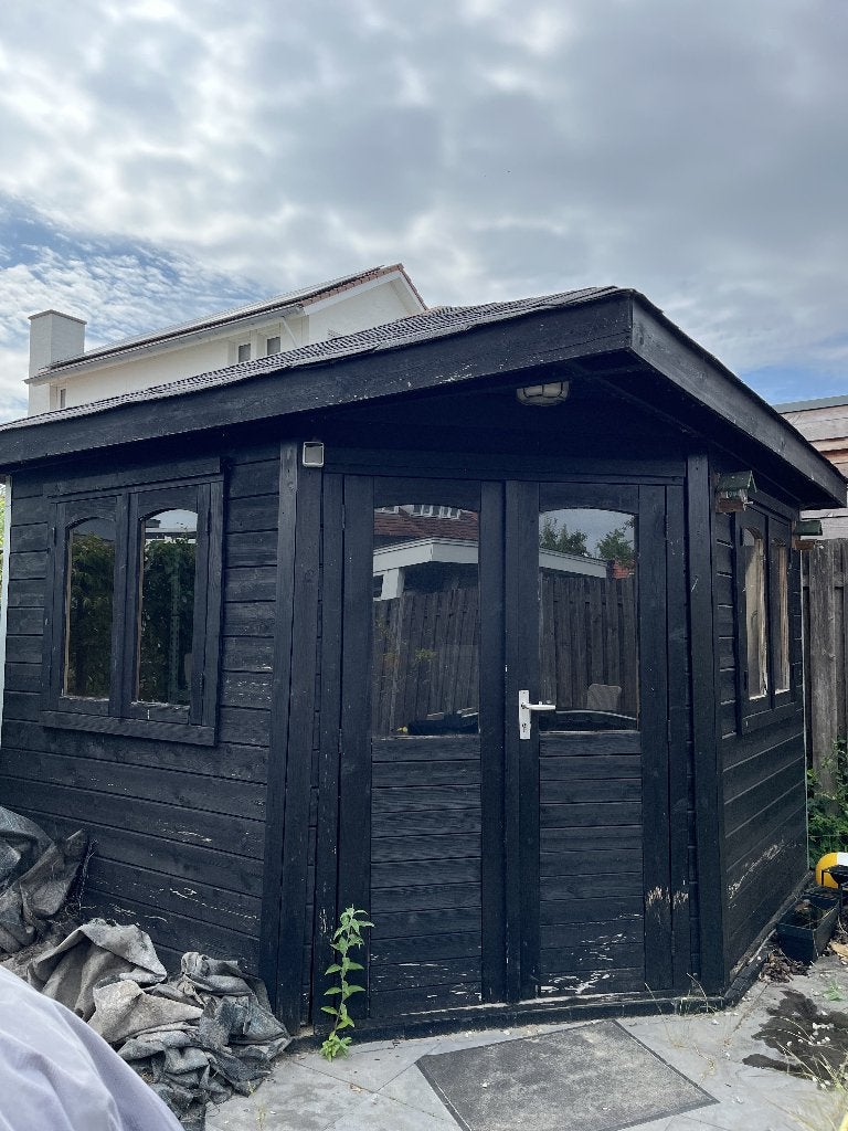 Tuinhuis hout, Tuin en Terras, Tuinhuizen, Ophalen, 250 tot 500 cm, Hout, 200 tot 400 cm