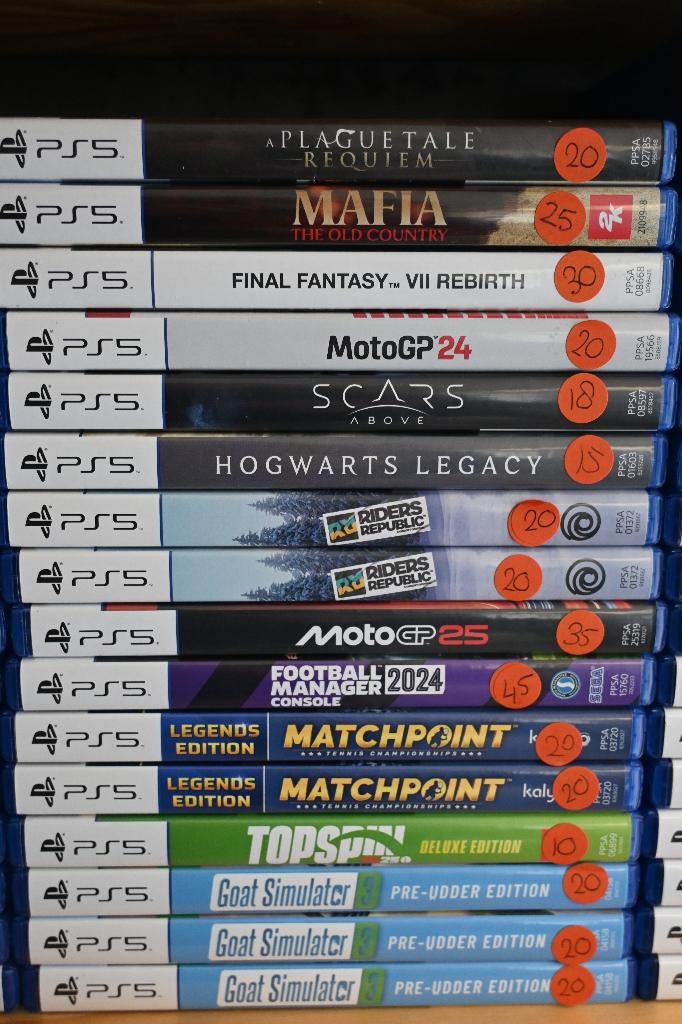Diverse PS5 Games, Ophalen of Verzenden, Gebruikt