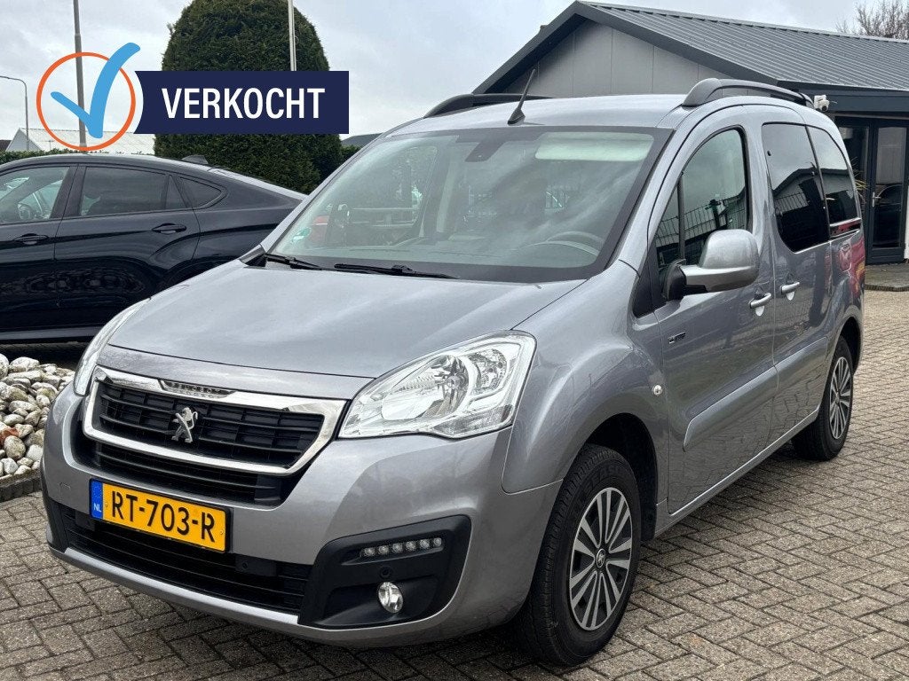 Peugeot Partner Tepee Electric Allure 5-Persoons 2018 2X Sch, Auto's, Peugeot, Gebruikt, 61 min, Parkeersensor, Te koop