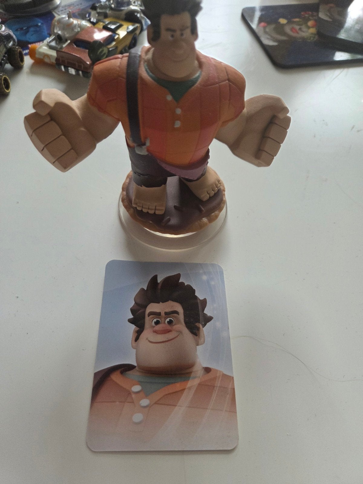 Disney Infinity Wreck-It Ralph figuur met kaart, Ophalen, Gebruikt