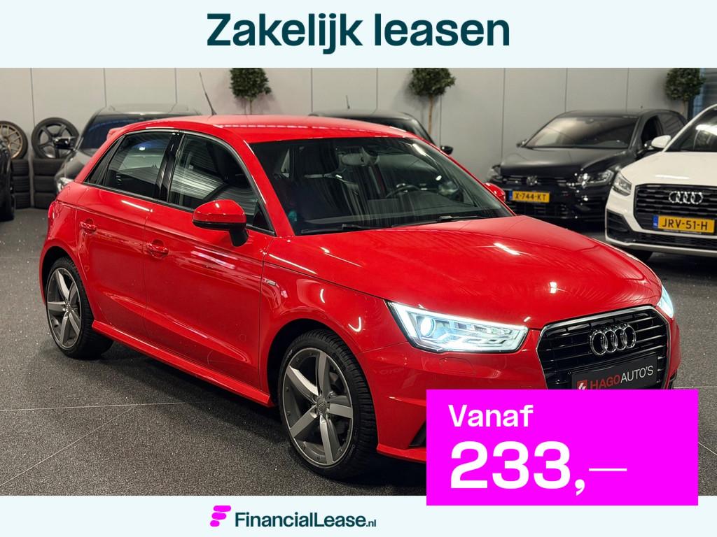 Audi A1 Sportback 1.0 TFSI S-LINE/LED/NAVI/CRUISE/PDC/CLIMAT, Voorwielaandrijving, Stof, 82 pk, 23 km/l