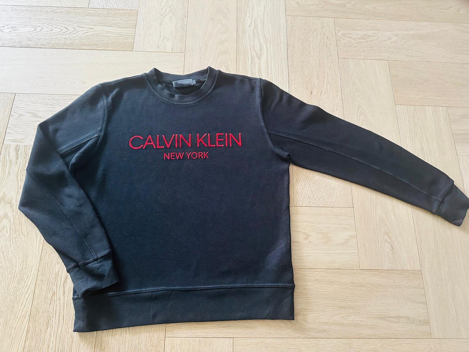 Gave Calvin Klein trui. Maat M. Zgan, Ophalen of Verzenden, Zo goed als nieuw, Maat 48/50 (M), Zwart