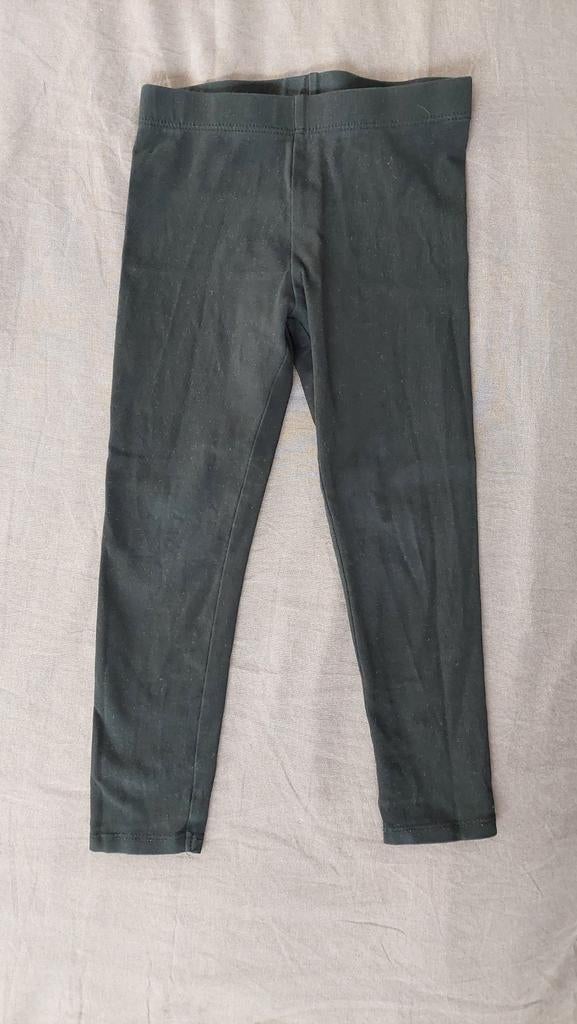 Zwarte legging KIDS maat 104 elastische tailleband, Broek, Meisje, Ophalen of Verzenden, Zo goed als nieuw