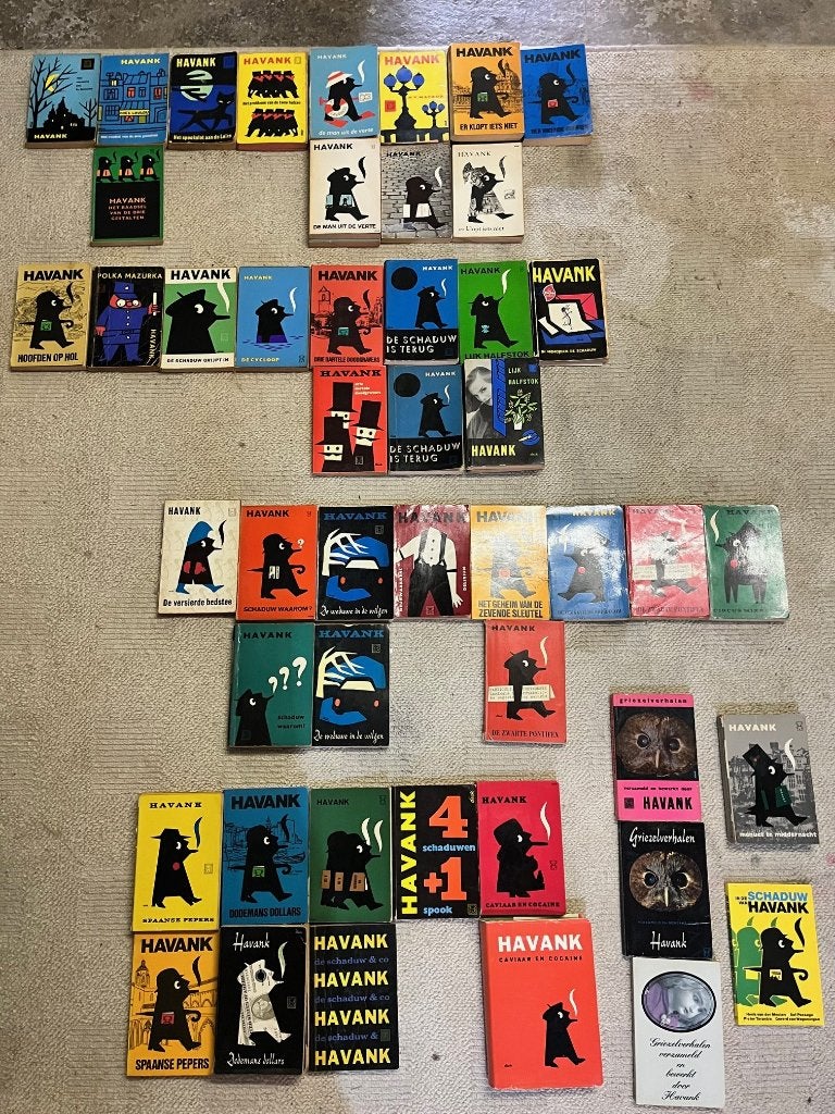 Havank Detective Reeks - Havank Pocket boeken, Boeken, Detectives, Ophalen, Gelezen, Havank