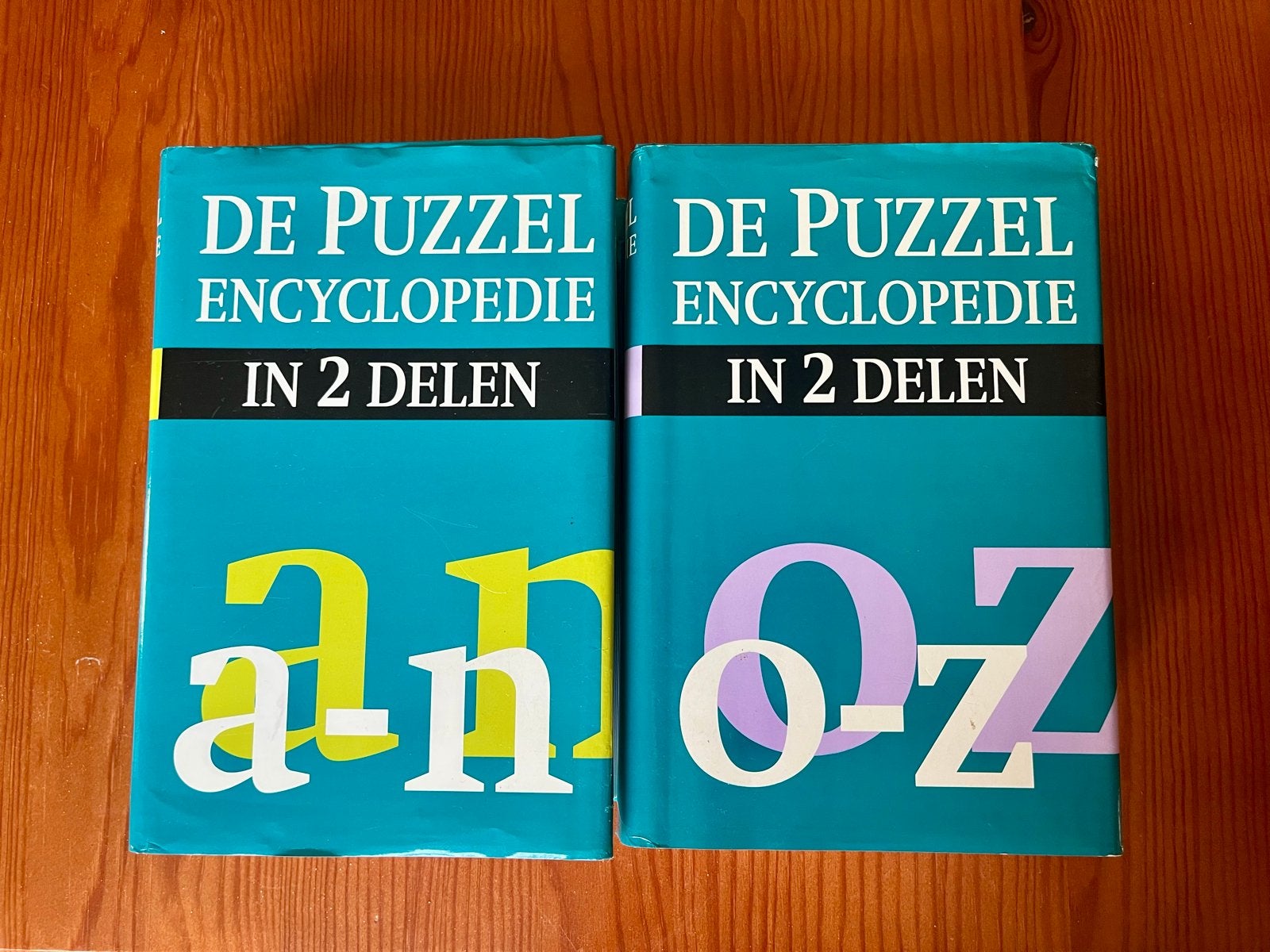 De Puzzel Encyclopedie in 2 delen (A-N en O-Z), Ophalen of Verzenden, Gelezen, Overige onderwerpen, Complete serie