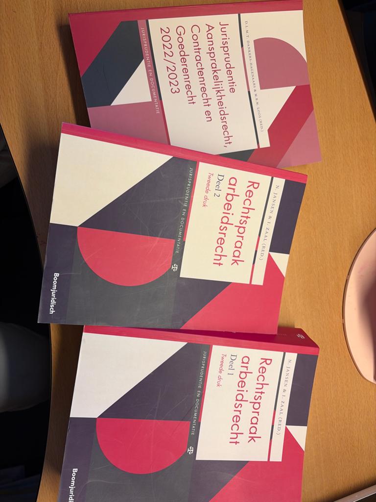 Juridische Boeken: Arbeidsrecht & Aansprakelijkheidsrecht, Ophalen of Verzenden, Gamma, Zo goed als nieuw, HBO