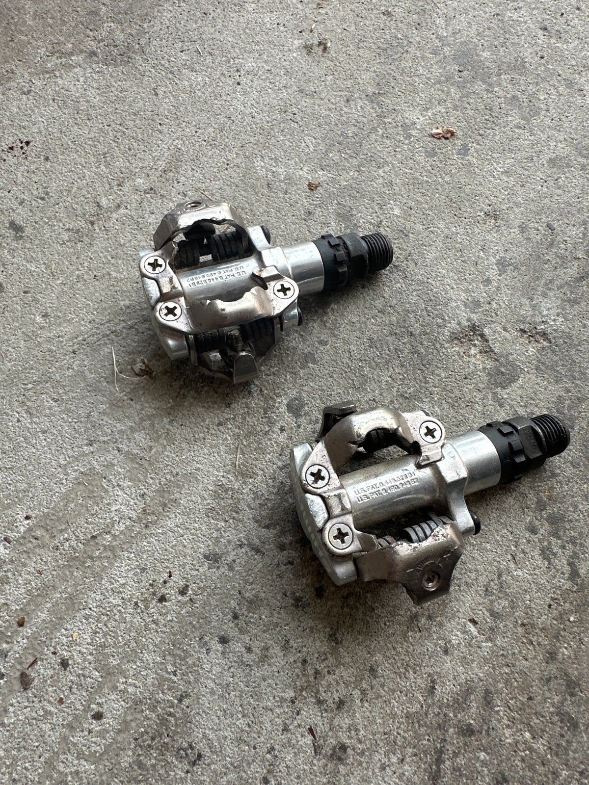 Shimano SPD pedalen - Gebruikt maar functioneel, Gebruikt, Staal, Mountainbike, Ophalen