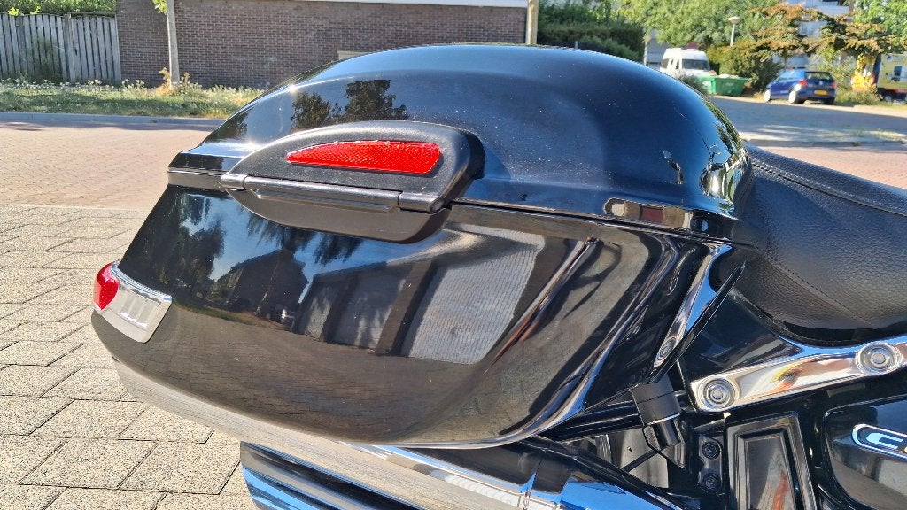 Schitterende koffers, hard kunststof, voor motor, Motoren, Ophalen, Zo goed als nieuw