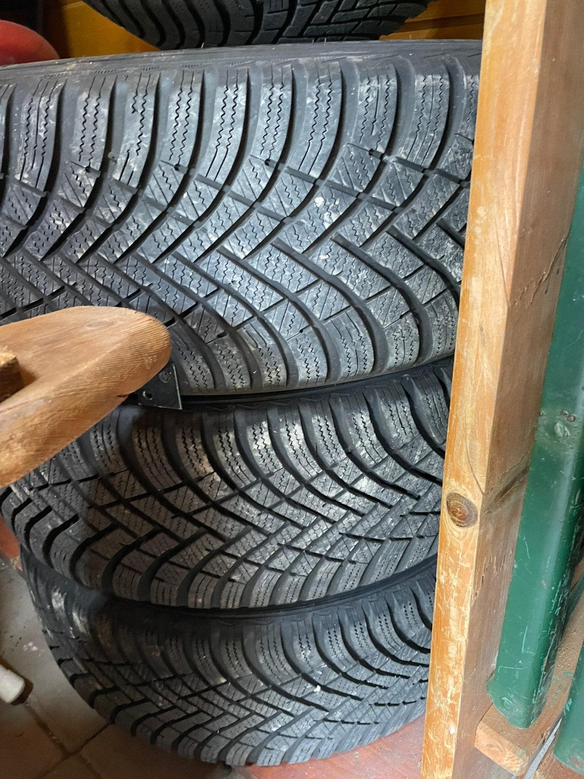 Mercedes Velgen met winterbanden, Auto-onderdelen, Banden en Velgen, Ophalen, Velg(en), 17 inch, Winterbanden