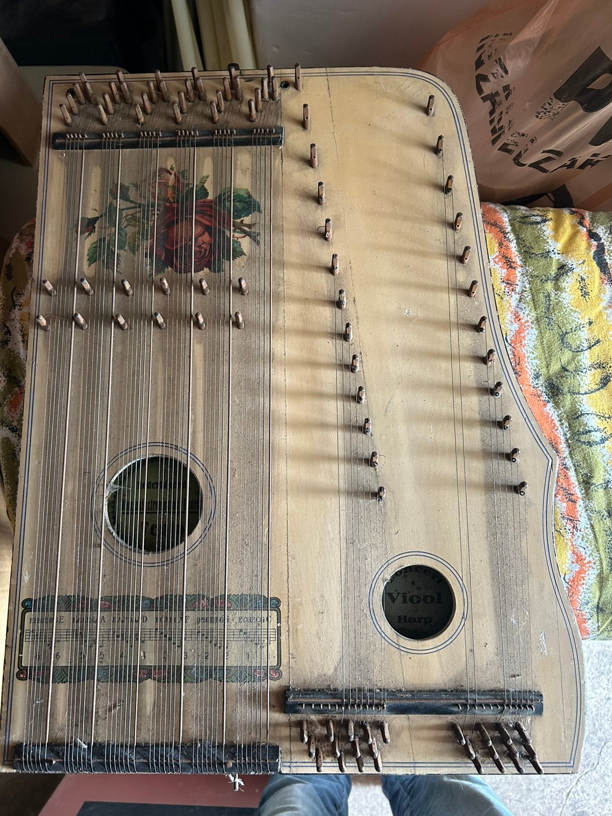 Zither, Muziek en Instrumenten, Ophalen, Gebruikt
