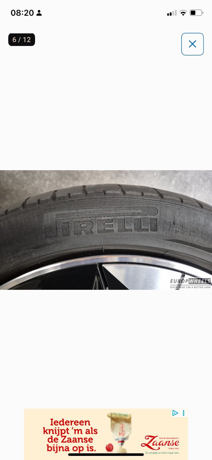 4x Pirelli P Zero Zomerbanden BMW iX3 Breedset, Ophalen, Band(en), 20 inch, Zomerbanden
