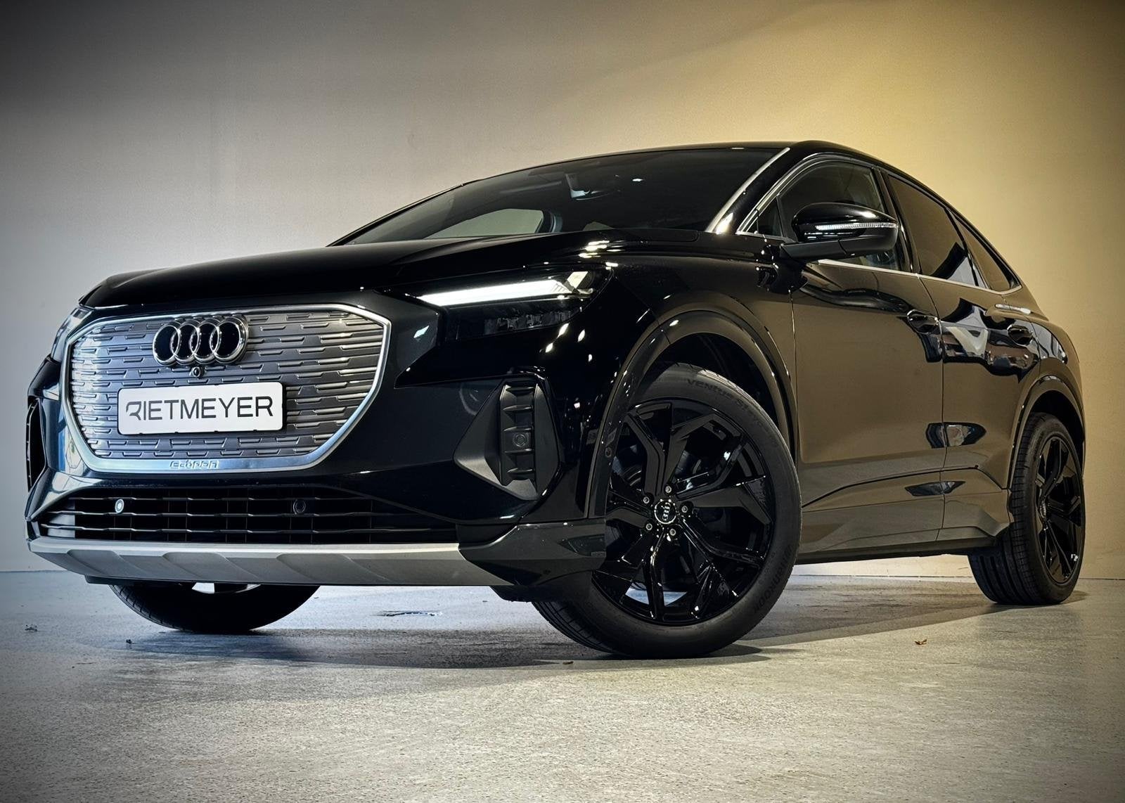 Audi Q4 Sportback e-tron 45 Edition 82 kWh |SONOS |Stoelverw, 12 maanden, Gebruikt, Zwart, 82 kWh