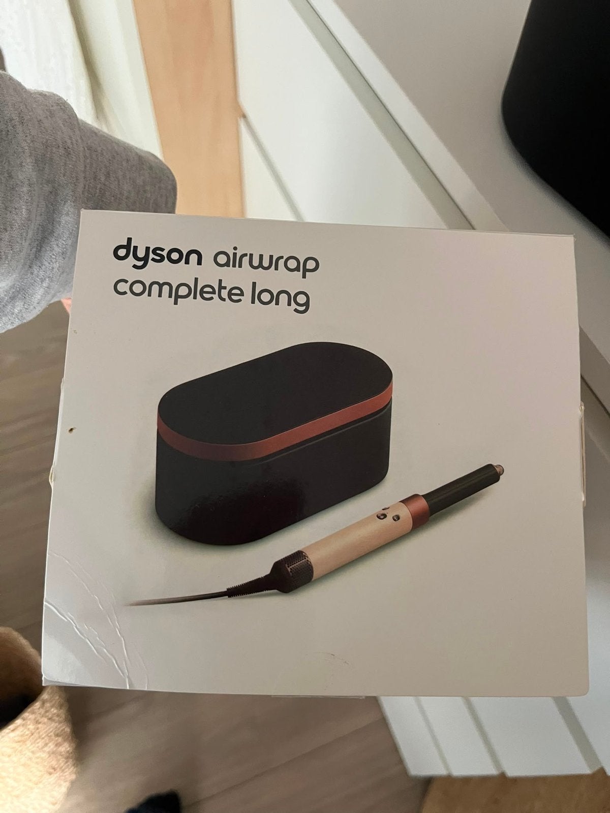 Dyson Airwrap Complete Long - Haarstyling set, Ophalen of Verzenden, Zo goed als nieuw, Haarverzorging