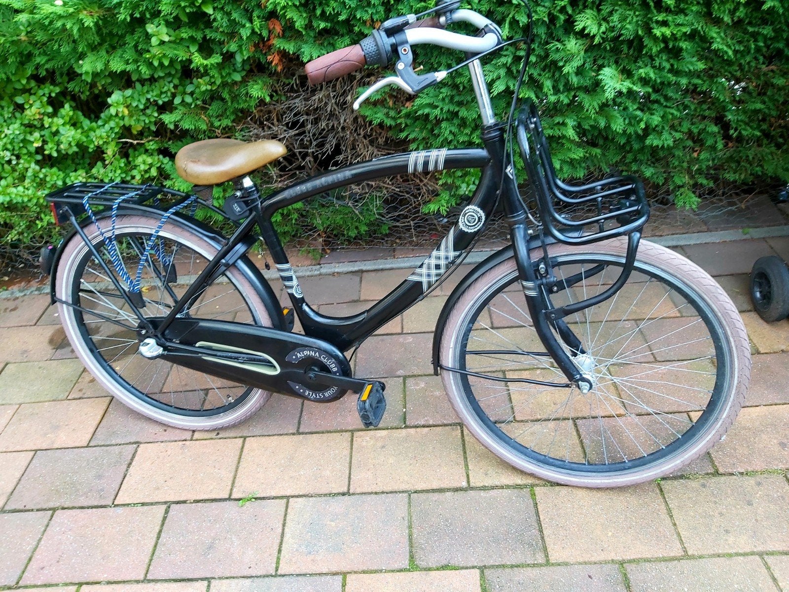 ALPINA CLUBB JONGENSFIETS, Fietsen en Brommers, Terugtraprem, Zo goed als nieuw, ALPINA CLUBB 26 INCH, Handrem