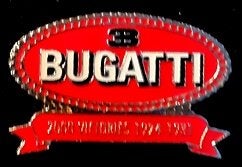 Bugatti - 2000 victories 1924-1931 pin, Verzamelen, Speldjes, Pins en Buttons, Verzenden, Nieuw, Transport, Speldje of Pin