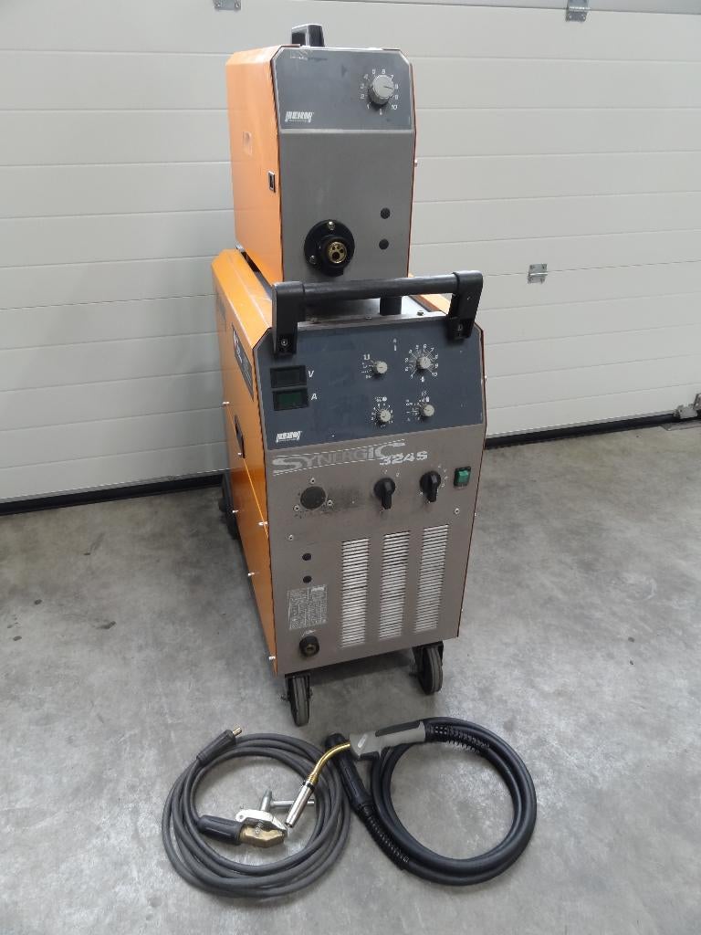 Mig/Mag lasapparaat Rehm Synergic 324S, Doe-het-zelf en Verbouw, Ophalen of Verzenden, Zo goed als nieuw, 250 ampère of meer, Co2