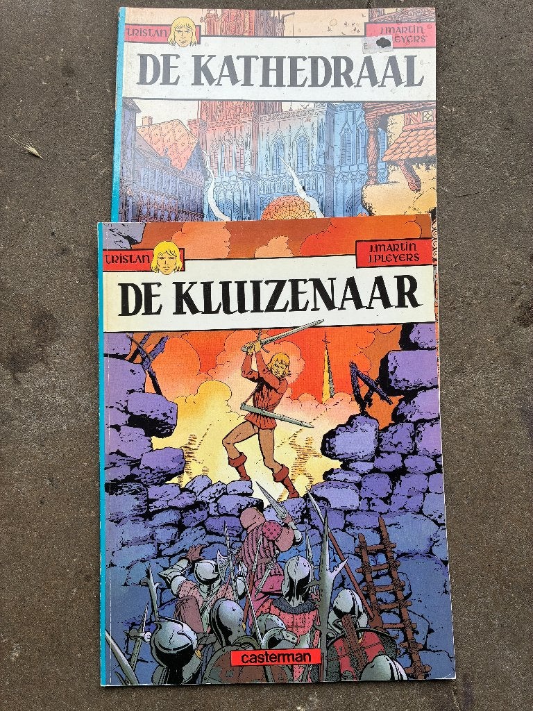 LOSSE VERKOOP ; Tristan , 2 delen , zie foto (Martin), Meerdere stripboeken, Ophalen of Verzenden, Zo goed als nieuw, Jaques Martin