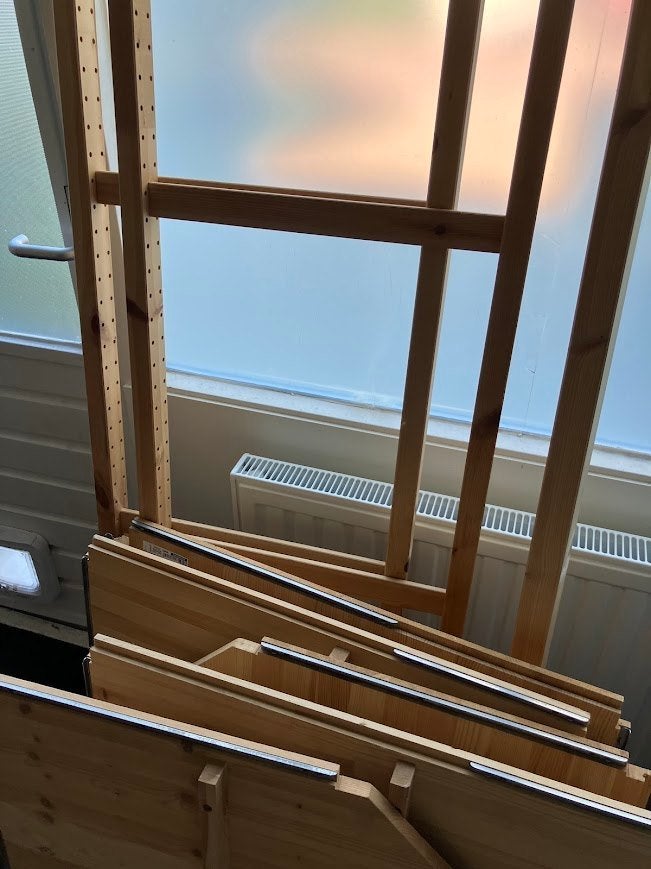 IKEA IVAR kast Hoeksectie (50x179 cm), Ophalen, Gebruikt