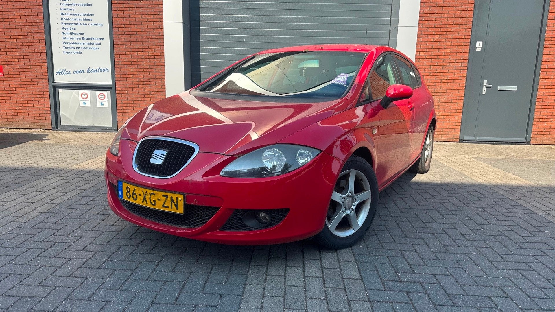 Seat Leon 1.6 Sportstyle, Auto's, Stof, Gebruikt, Zwart, 4 cilinders