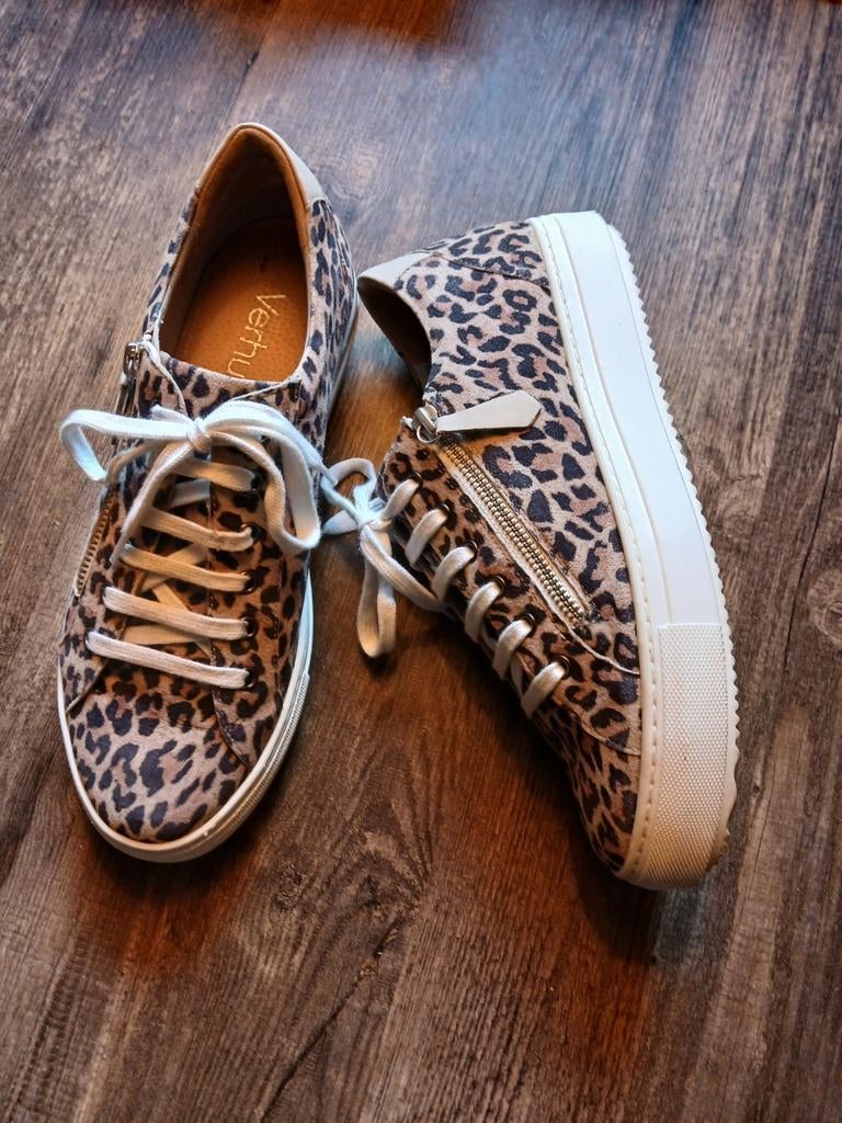 Schoenen maat 42 zgan merk Verhulst, Ophalen of Verzenden, Zo goed als nieuw, Zwart, Sneakers of Gympen