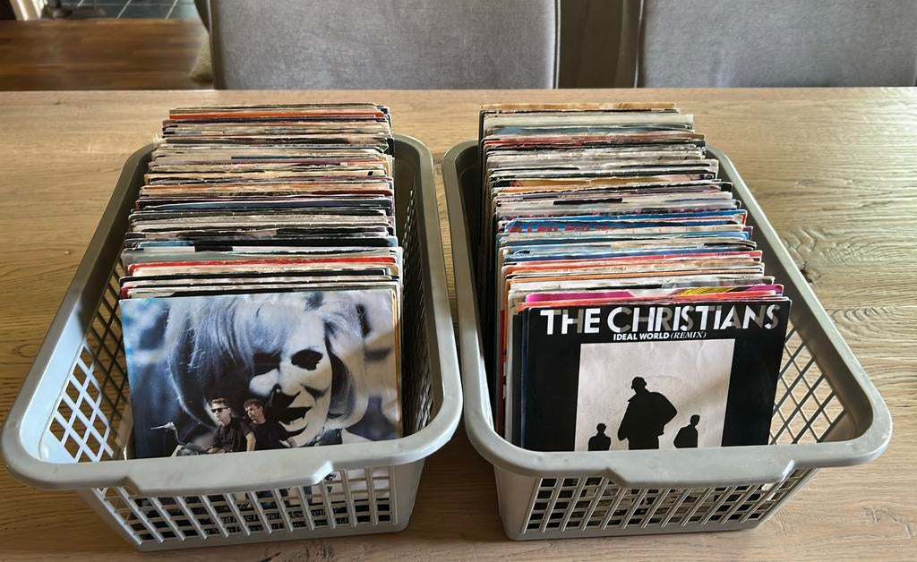 Collectie Singles - 250 stuks, Ophalen, Zo goed als nieuw, Pop
