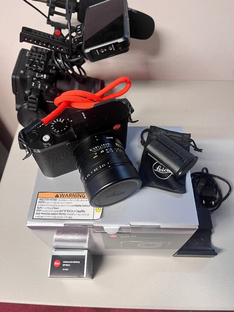 Leica Q3 als NIEUW (incl. extra batterij), Audio, Tv en Foto, Fotocamera's Digitaal, Leica, 60 megapixels, Ophalen of Verzenden