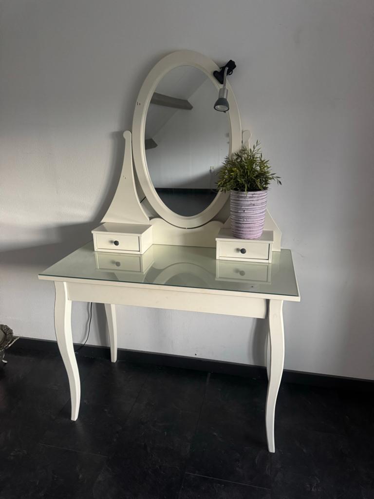 Kaptafel wit - zelf uit elkaar halen, Ophalen, Gebruikt, 50 tot 100 cm, 150 tot 200 cm