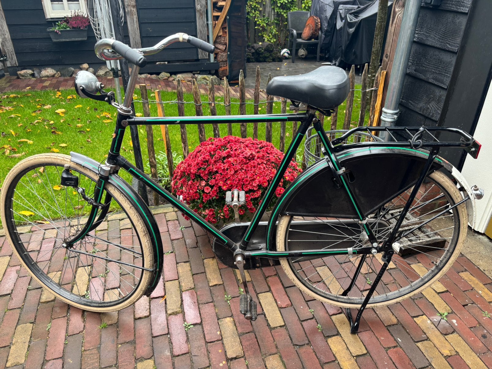 Fongers herenfiets, Fietsen en Brommers, 51 tot 55 cm, Ophalen, Terugtraprem, Jaren '40