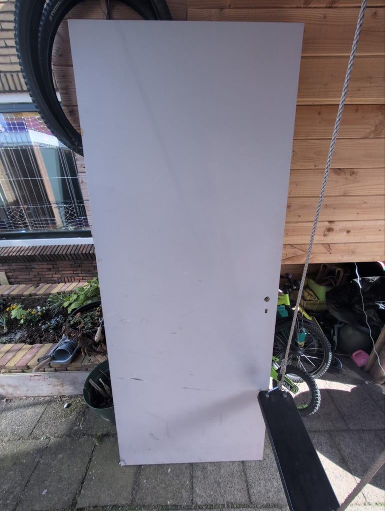 Boarddeur, Ophalen, Gebruikt, Hout