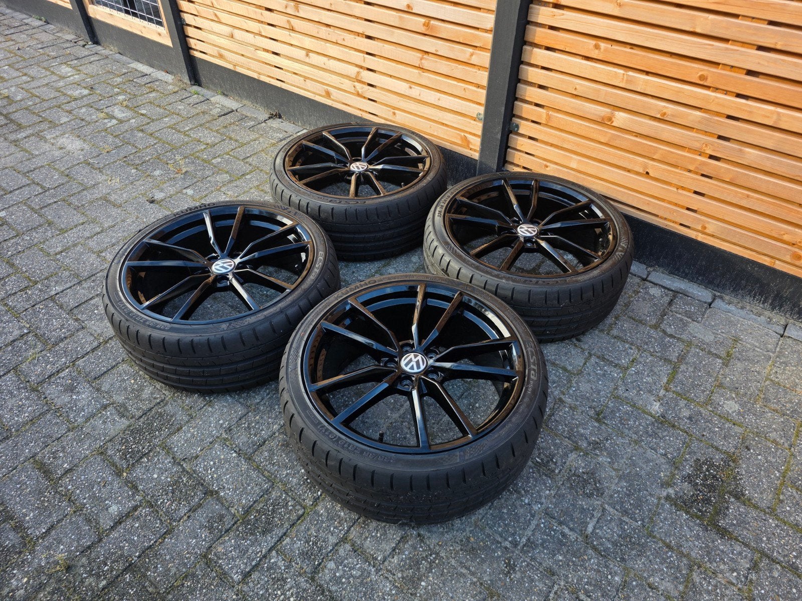 Originele set Pretoria VW Golf 19inch velgen, 19 inch, Gebruikt, Banden en Velgen, Ophalen of Verzenden
