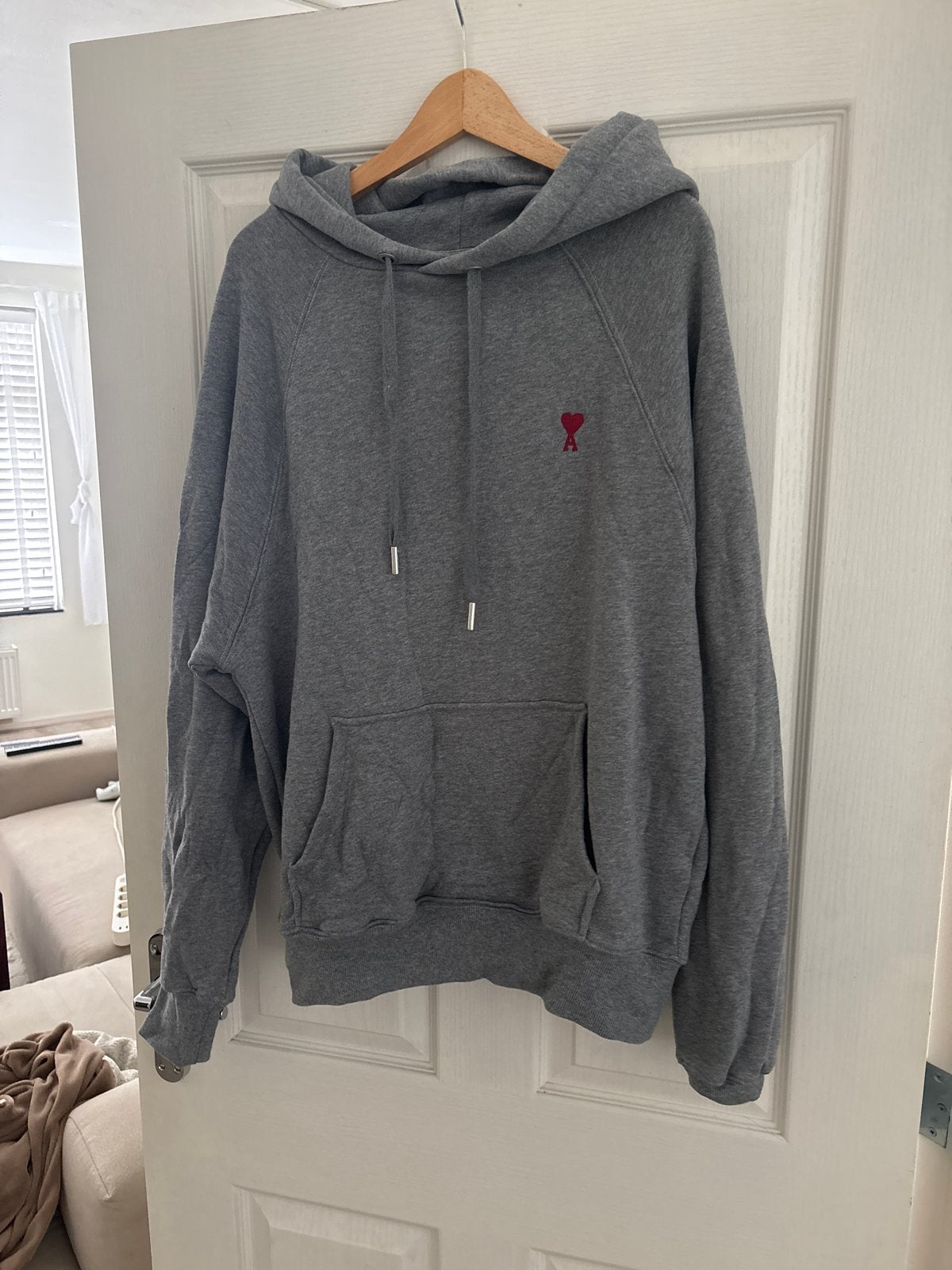 Ami Paris hoodie - Slechts 5 keer gedragen, Kleding | Heren, Truien en Vesten, Ophalen of Verzenden, Zo goed als nieuw, Maat 52/54 (L)