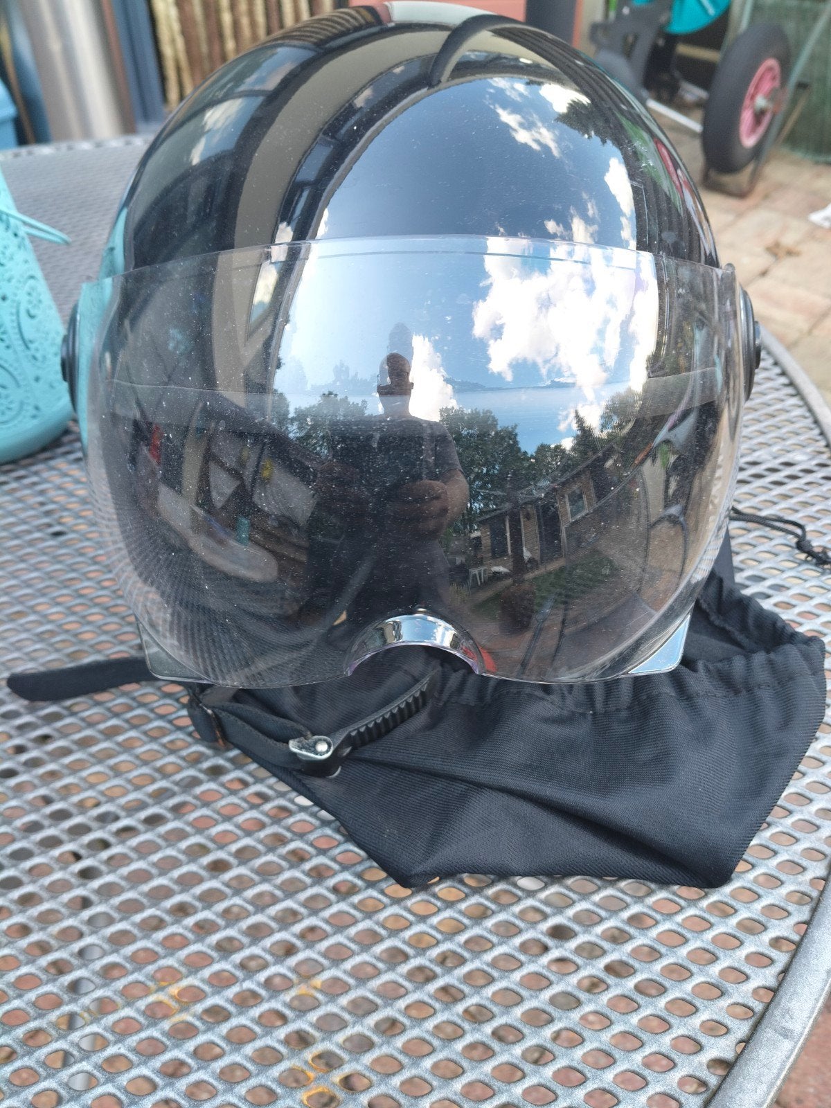 Vito Helmets motorhelm - Zwart - Maat XL, Ophalen, Gebruikt, Extra large of groter, Vito Helmets
