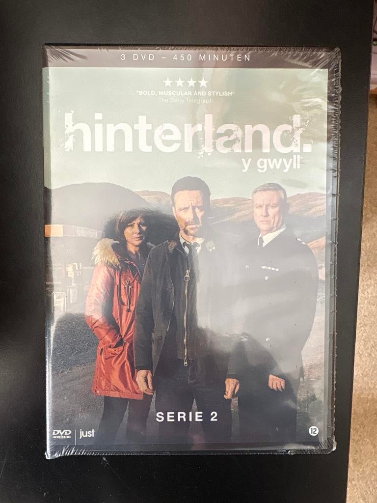 Hinterland Serie 2 DVD (3 discs), Cd's en Dvd's, Boxset, Drama, Ophalen of Verzenden, Nieuw in verpakking