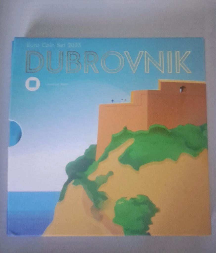 KROATIË BU SET 2023 DUBROVNIK, Postzegels en Munten, Munten | Europa | Euromunten, Ophalen of Verzenden, Overige landen, Overige waardes