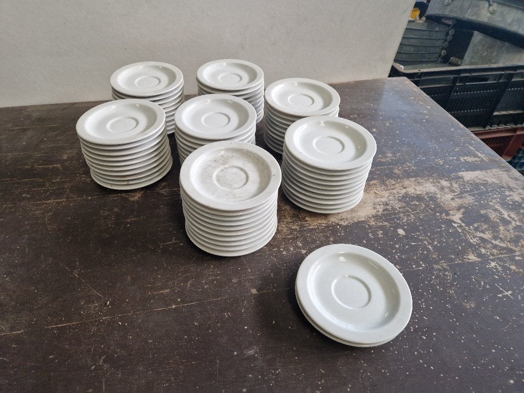 72 stuks Mosa porselein schotel 14cm doorsnee, Gebruikt, Overige merken, Ophalen of Verzenden, Overige stijlen