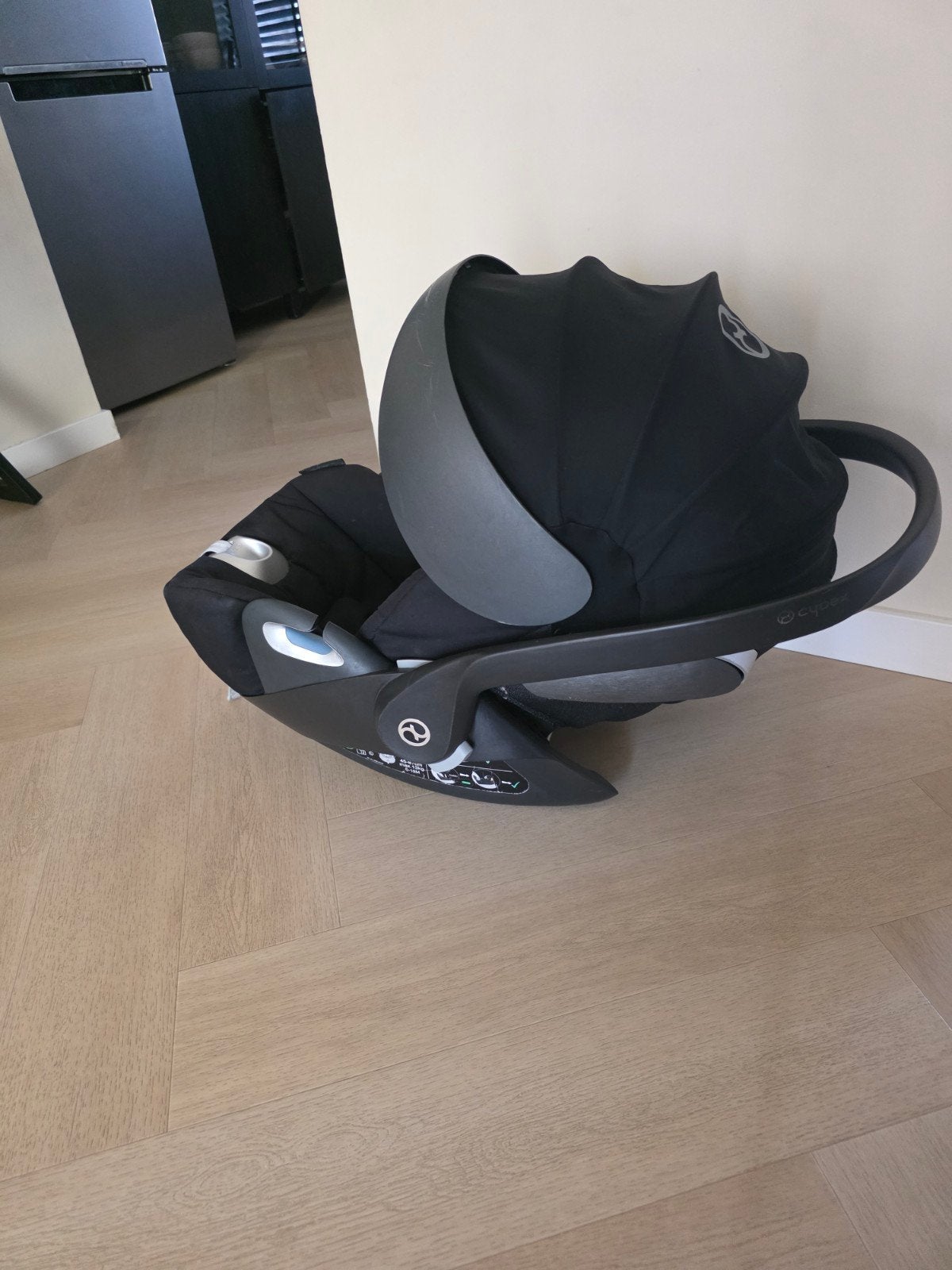 Cybex i- Size autostoel Zwart, Verstelbare rugleuning, 0 t/m 13 kg, Ophalen, Overige merken