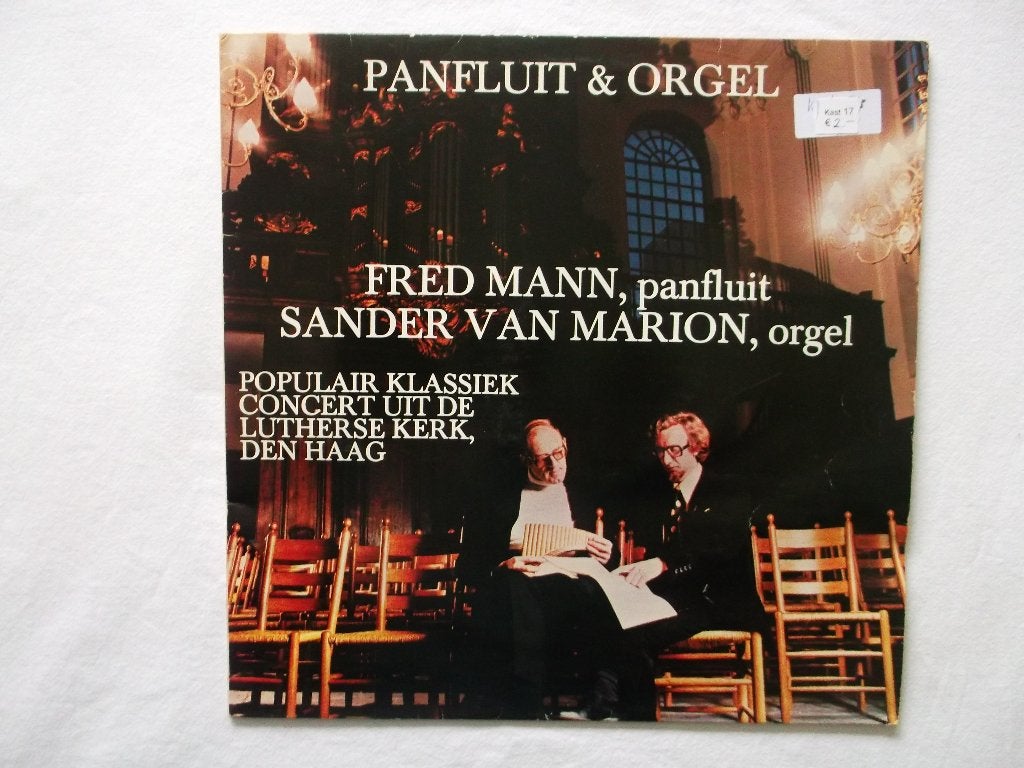 Fred Mann - Panfluit & orgel LP, Ophalen of Verzenden, Gebruikt, 12 inch, LP
