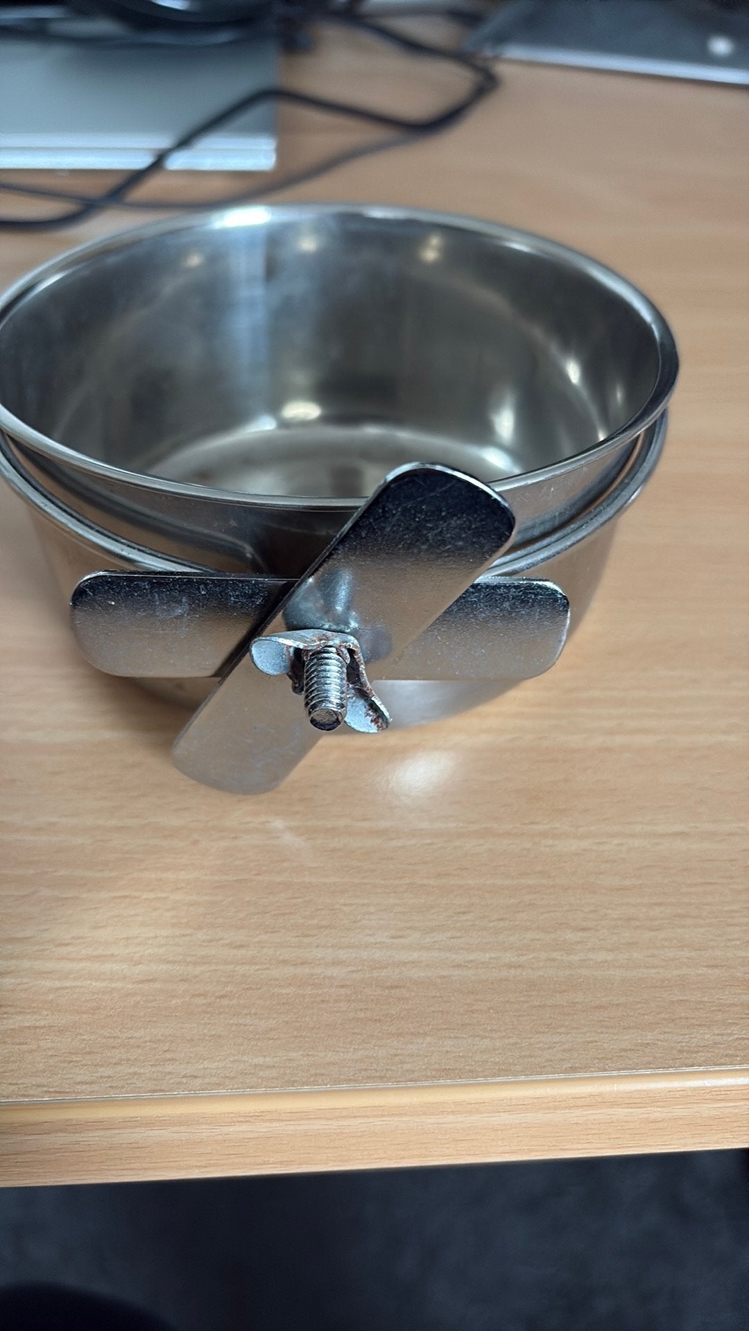 Bakje voor in bench, Dieren en Toebehoren, Hondenvoerbakken en Drinkbakken, Ophalen of Verzenden, Gebruikt