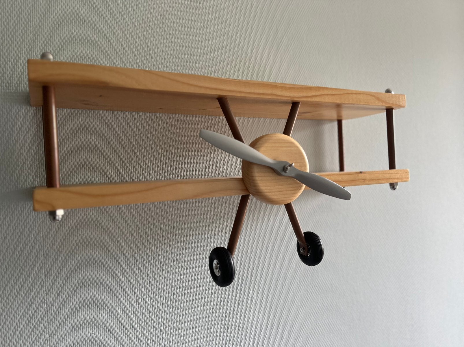 Houten planken/schap vliegtuig, Ophalen of Verzenden, Zo goed als nieuw