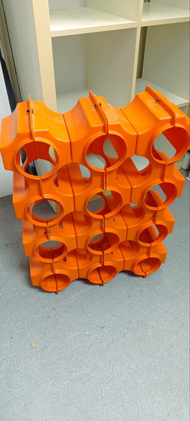 Kartell Infinity(?) wijnrek Design, Ophalen of Verzenden, Kunststof, 5 tot 15 flessen