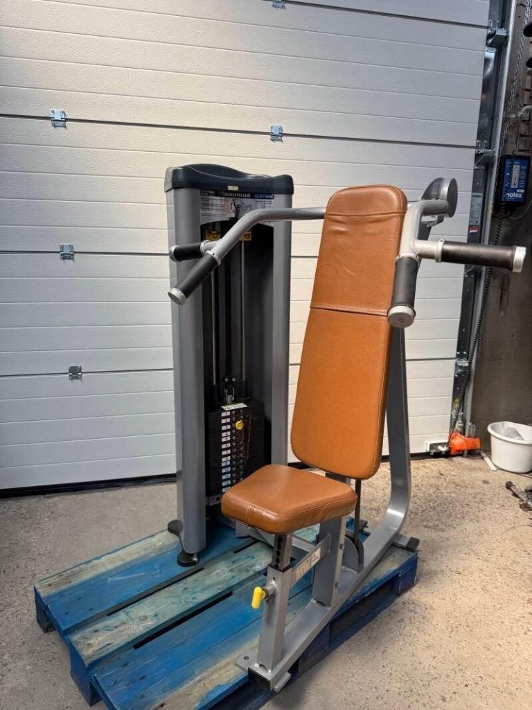 Nautilus Shoulderpress/ Schoulderpress/ Shoulder press, Gebruikt, -, -, Overige typen