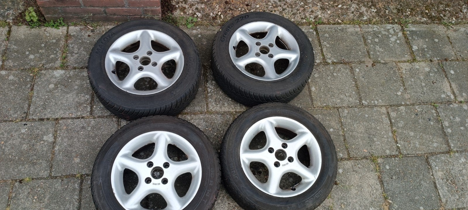 Borbet velgen 6Jx14 4x100, Auto-onderdelen, Ophalen, Gebruikt