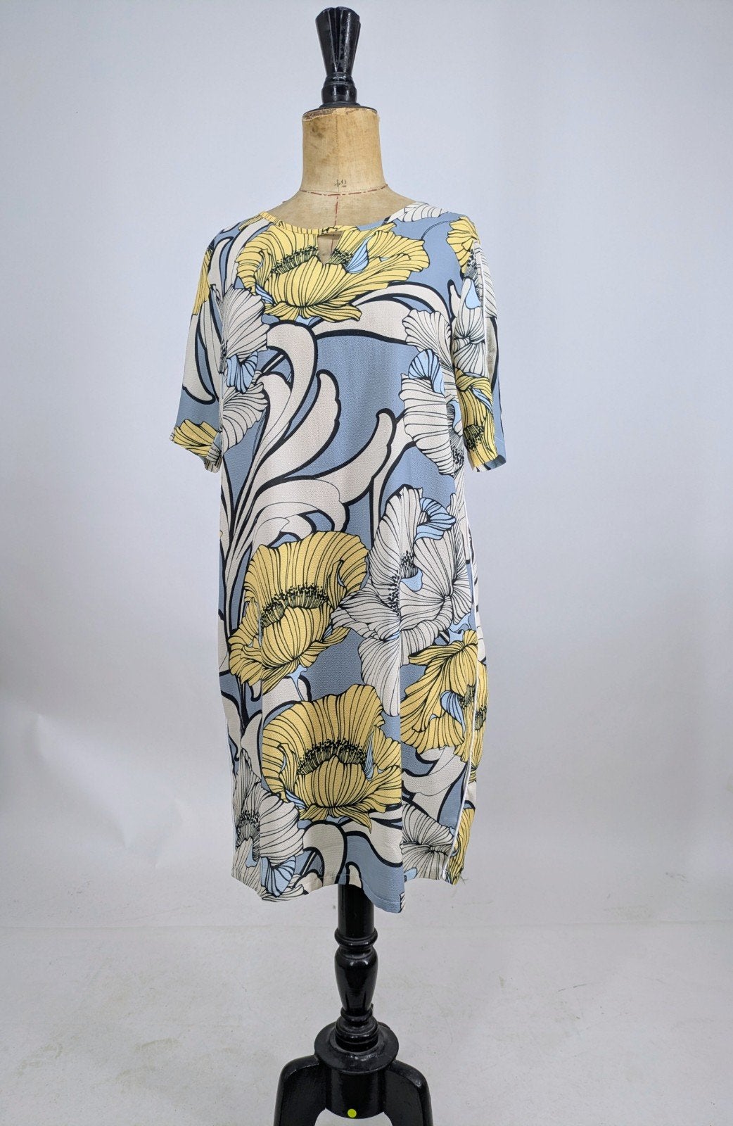 Zomerse jurk met bloemenprint, maat M, Maat 38/40 (M), Dreamstar, Onbekend, Ophalen of Verzenden