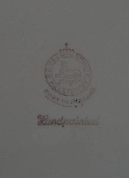 P. Regout Sphinx Boerenbont diep bord 24, Verzenden