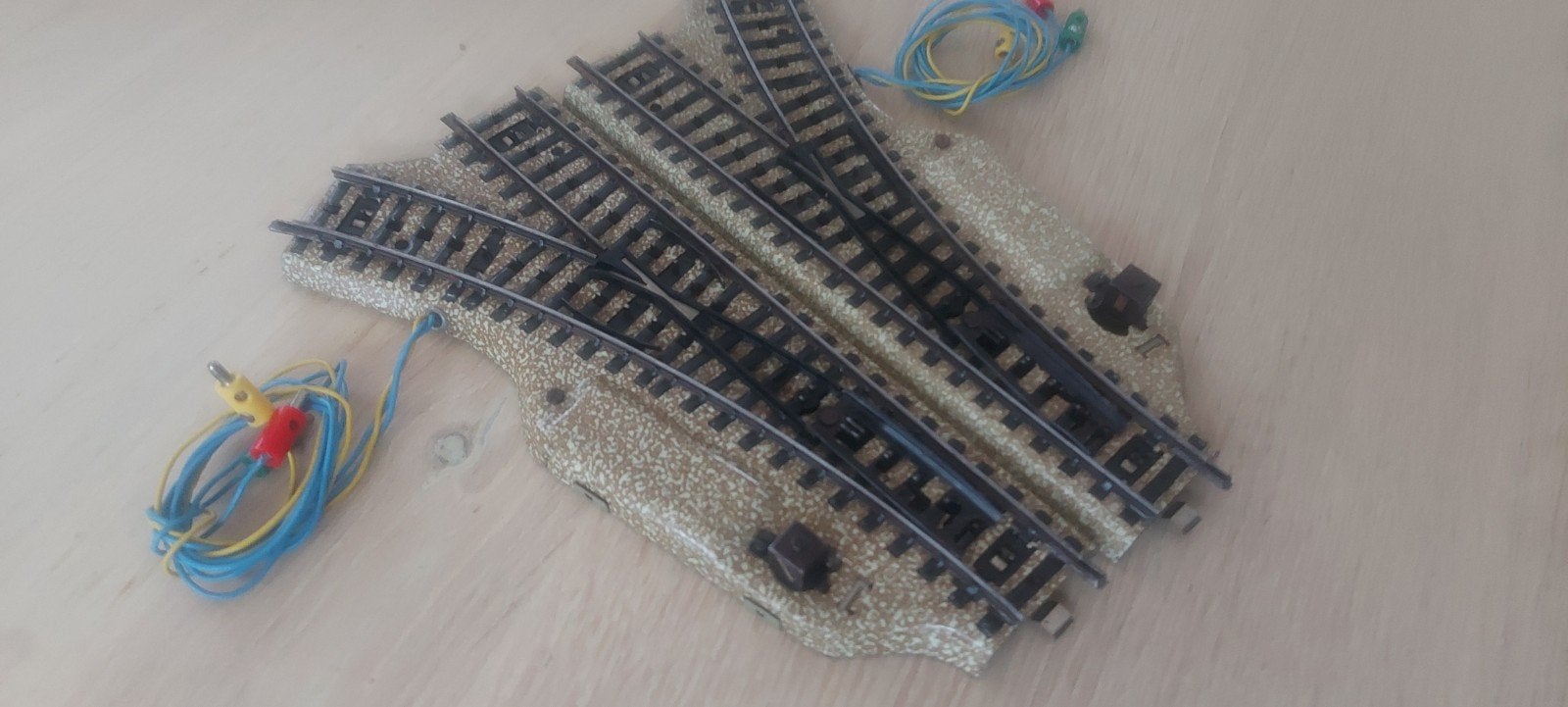 1 paar el Märklin wissels voor m-rails artnr 5117, Ophalen of Verzenden, Wisselstroom, Rails, Märklin