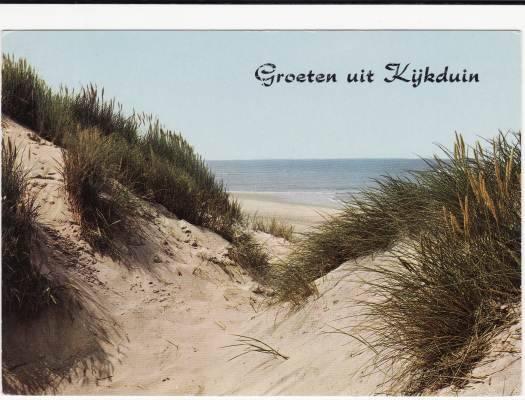 Kijkduin Groeten Natuur Duinen Zee Gelopen, Verzenden, 1960 tot 1980, Gelopen, Zuid-Holland