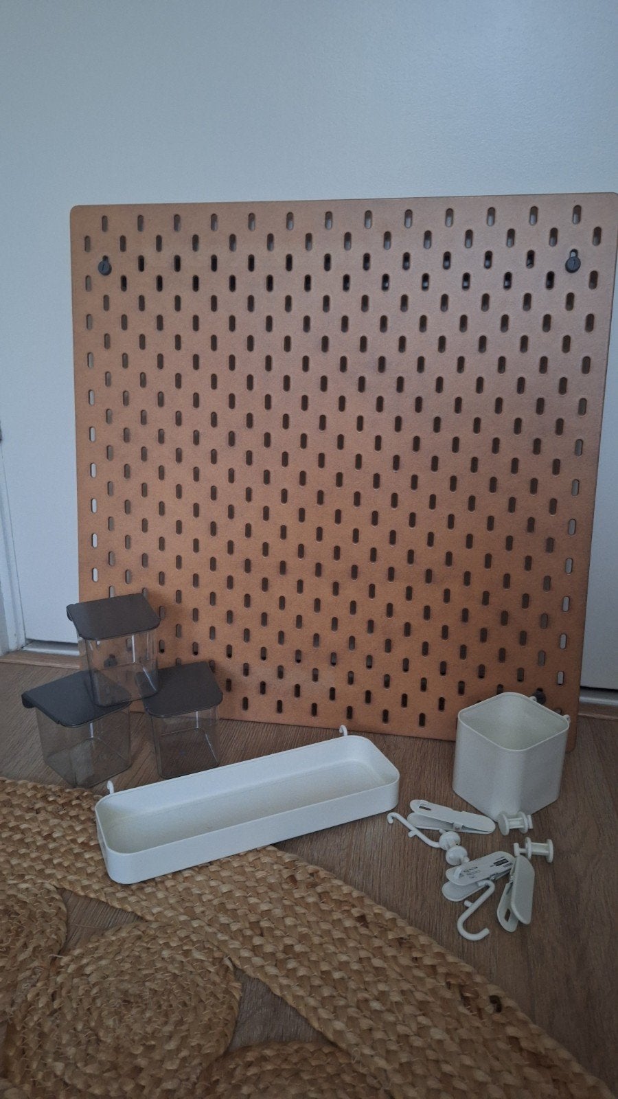 Ikea SKÅDIS ophangbord met accessoires, Ophalen, Zo goed als nieuw, Overige typen